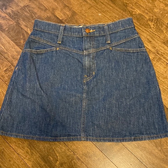 Madewell Dresses & Skirts - Madewell Stretch Denim A-Line Skirt